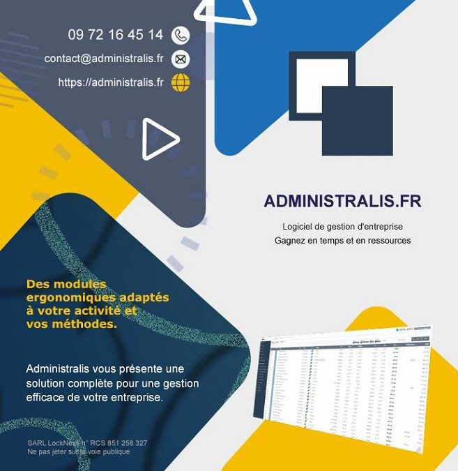 Administralis : La solution de gestion easy-to-use pour les entreprises